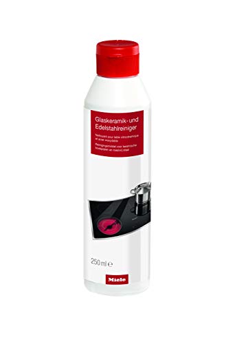 Miele Original Zubehör – Keramik- und Edelstahlreiniger zur Entfernung von Fett, Rückständen und Wasserflecken – 1 x 250 ml (10173120)