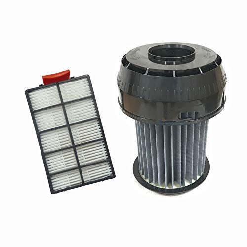 HEPA Filter-Set passend für Bosch Serie Roxx´x ... BGS6 ... & Siemens VSX6 ... - alternativ 00649841, 649841, 00570324, 570324 von Microsafe®